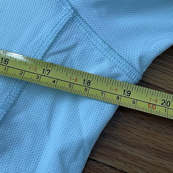 BITTER END Crew Patch Dritek Hoodie Dress Medium Mint Green Sailing Tropical - Picture 8 of 9